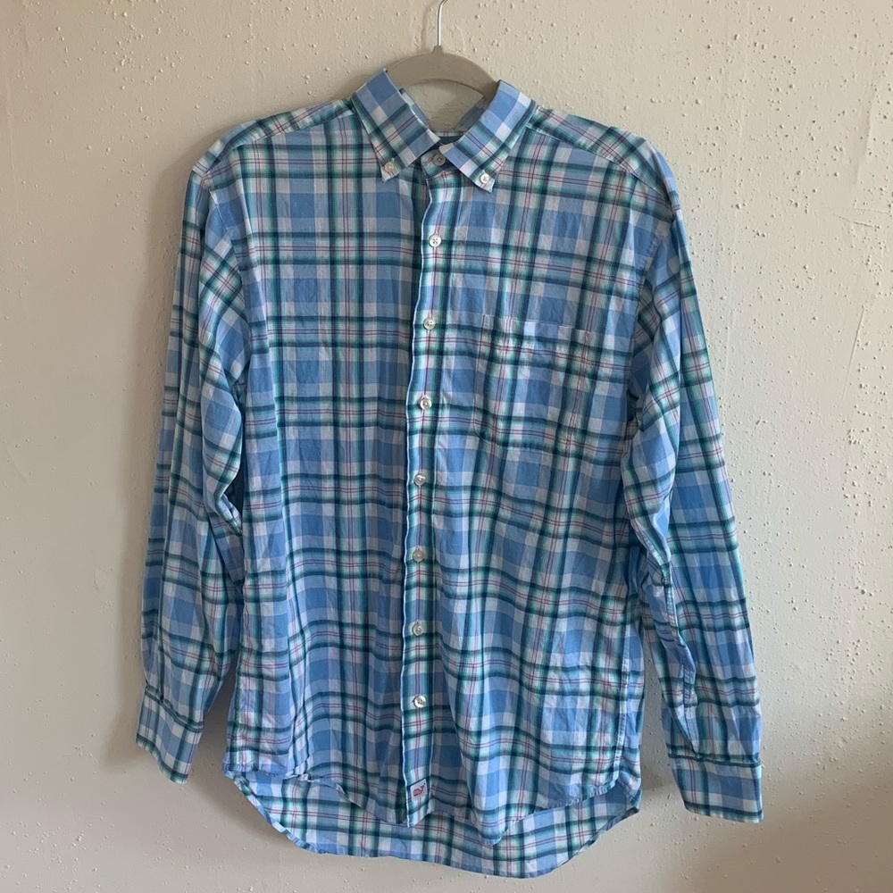 Vineyard Vines Classic Fit Murray Shirt Size M